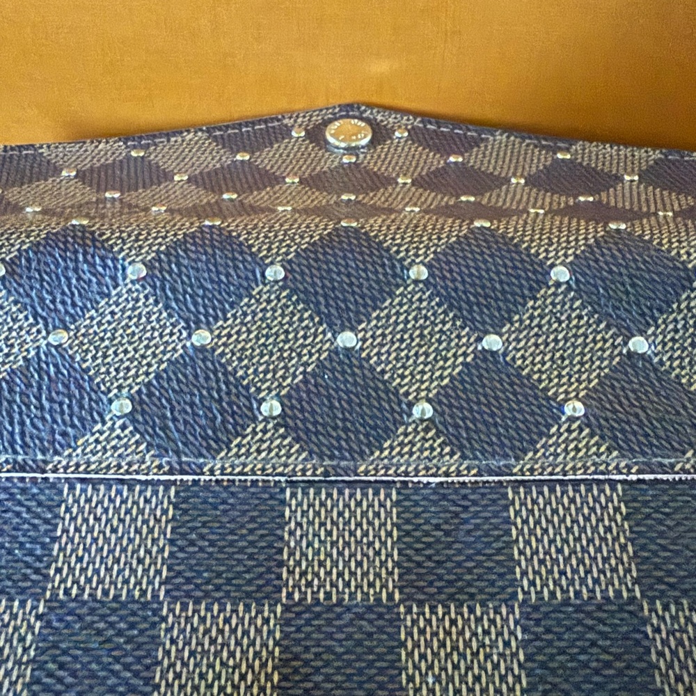 Louis Vuitton Brown Checkered Wallet - Picture 8 of 11